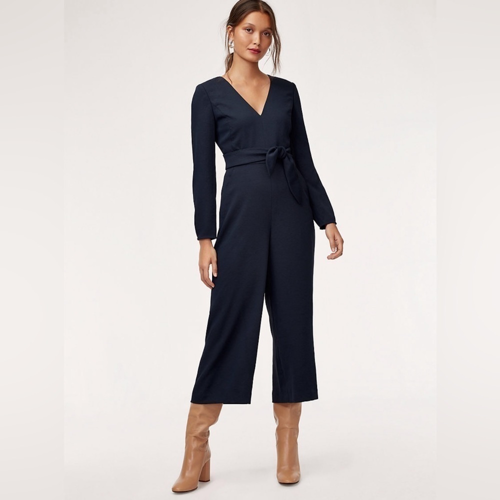 Aritzia Wilfred Écoulement Jumpsuit Ls in Sky Captain